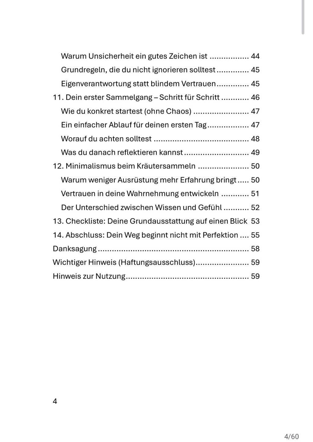 PDF Guide: Kräuter sammeln- Deine Grundausstattung